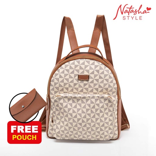 [Stora:Ag-00360] Gendel Ladies Backpack School Bag - Natasha Style
