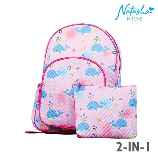 [Stora:Ce-Na.00429] Cereva Kid's Girls 2in1 Backpack School Bag - Natasha Kids