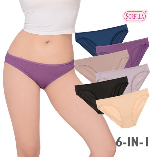 Yuuki Women's 6in1 Bikini Panty - Sorella
