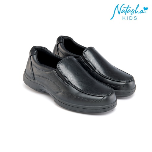 [Stora:Gr-10.12.14.16.9.11.13.15.Na.00497] Aukland Kid's Boys Black Shoes - Natasha Kids