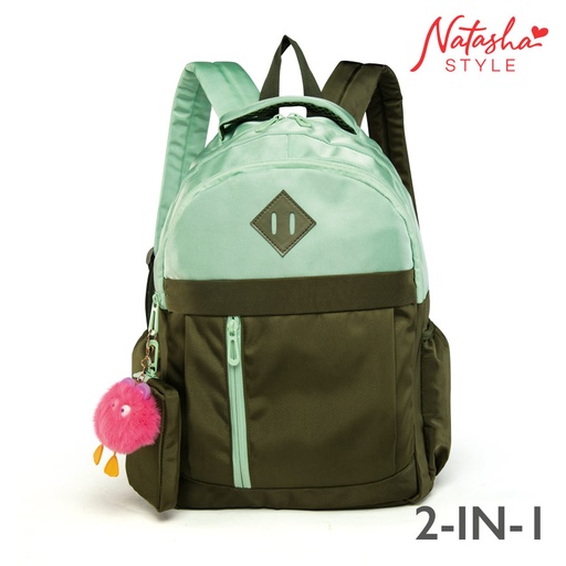 [Stora:Br-00556] Emphatic Ladies Backpack School Bag - Natasha Style
