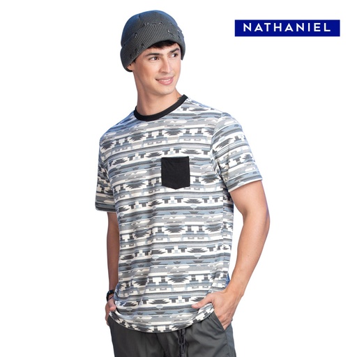 [Stora:Iv-Sm.XL.Me.La.00956] Finko Men's Boho Print Shirt - Nathaniel