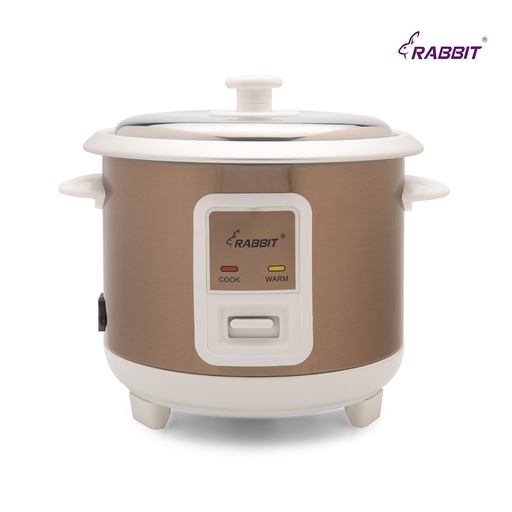 [Stora:Ri-1..2..Ch.Ra.01050] Rice Cooker Chrome - Rabbit