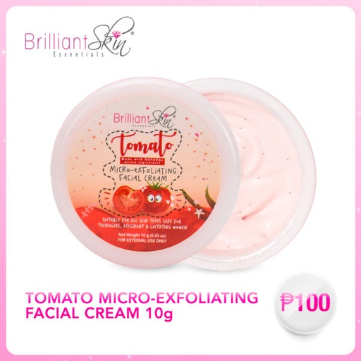[Stora:To-10.01040] Tomato Micro-Exfoliating Facial Cream - Brilliant