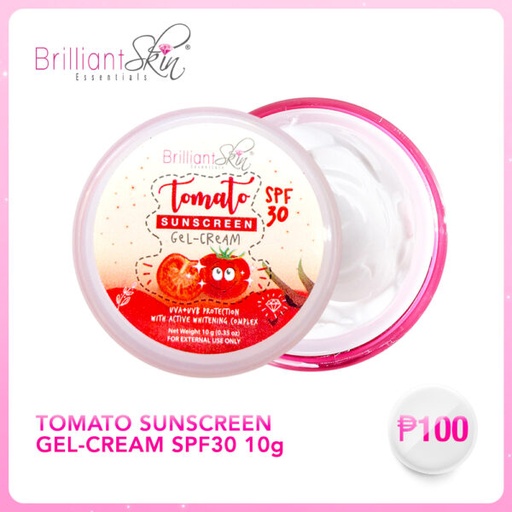 [Stora:To-10.01041] Tomato Sunscreen Gel-Cream - Brilliant